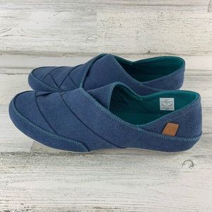 MERRELL Monument Inde Blue Canvas Shoe 9.5